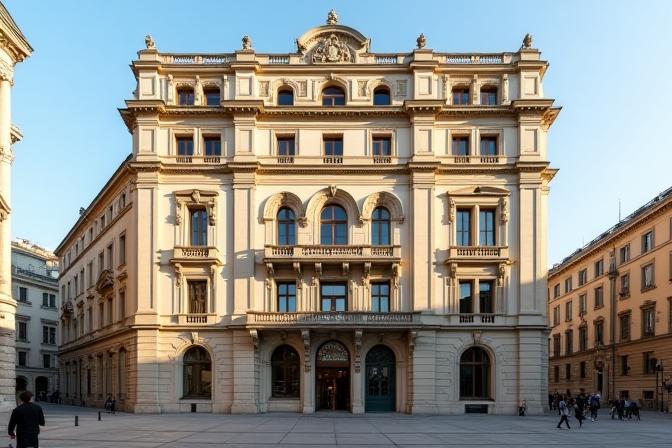 Façade historique restaurée de l’Hôtel Renaissance, Lyon